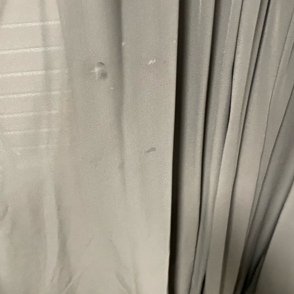 Azazie steel grey Yazmin dress - Picture 4 of 6